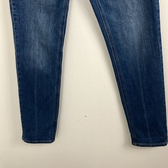 Denim Forum The Yoko High Rise Slim Button-Fly Jean - Picture 3 of 8